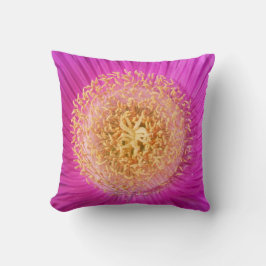 Almofada Travesseiro central com ventilador rosa brilhante