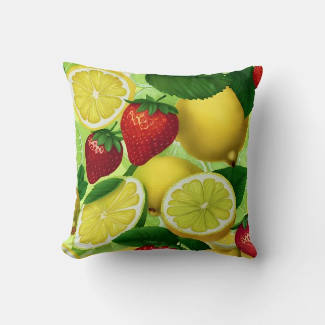 Almofada Travesseiro Citrus Berry Fresh (Frente)