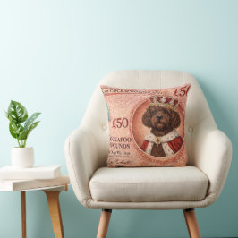 Almofada Travesseiro Cockapoo | Presente Divertido para Ama