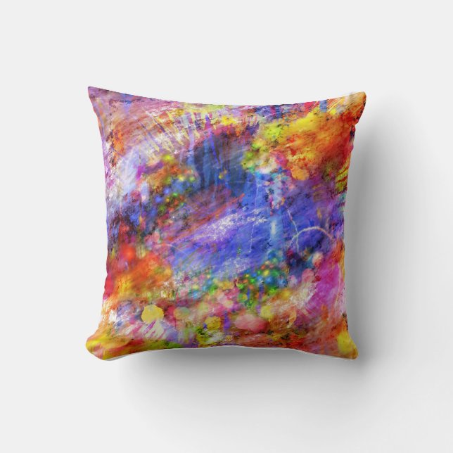 ALMOFADA TRAVESSEIRO COLORIDO (Frente)