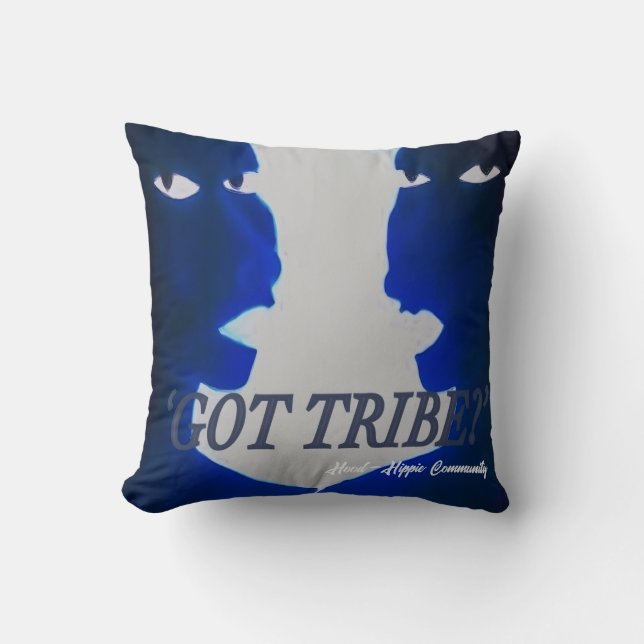 Almofada "Travesseiro com Acabamento da Tribo Got?" Almofad (Frente)