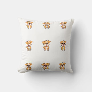 Almofada Travesseiro com Estampa de Cachorrinho de Desenho