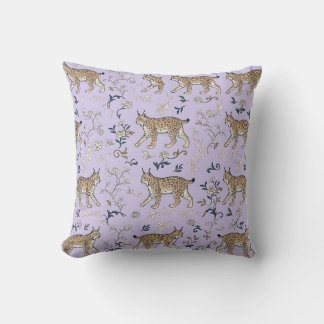 Almofada Travesseiro com Estampa de Lince Decoração de Casa