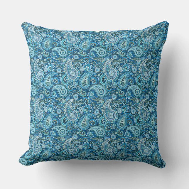 Almofada Travesseiro com Estampa Paisley (Frente)