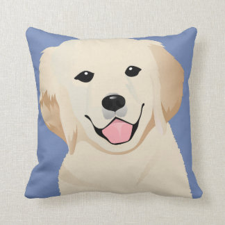 Almofada Travesseiro com golden retriever