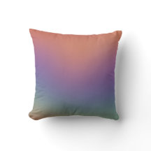 Travesseiro com Gradiente de Aura Rosa Roxo