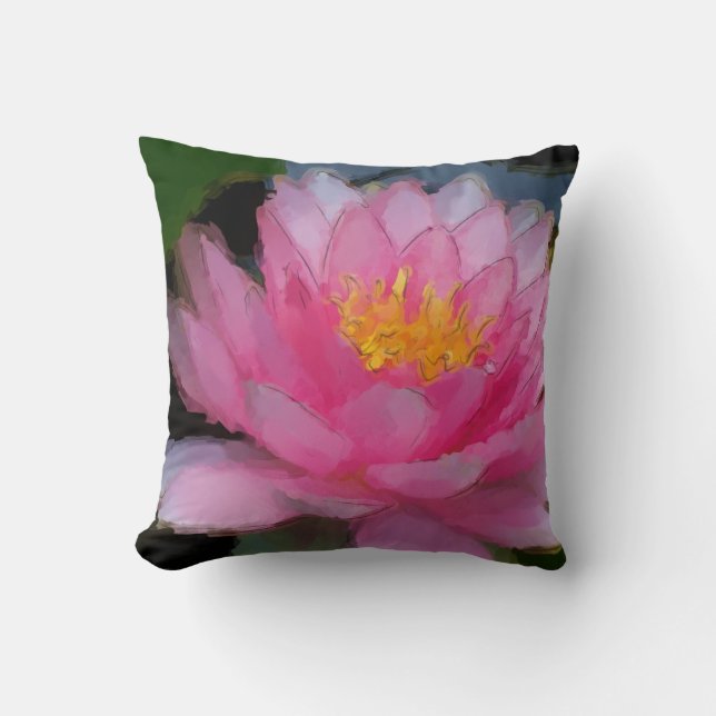 Almofada Travesseiro cor-de-rosa da decoração da sala da (Frente)