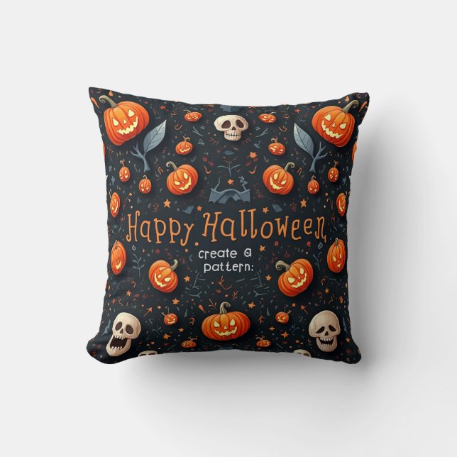 Almofada Travesseiro Cushion Halloween (Frente)