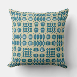 Almofada Travesseiro, Cushion Welsh Tapeçaria Padrão: Taupe
