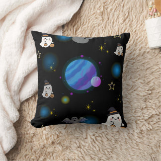 Almofada Travesseiro Cute Assustador de Halloween Galaxy