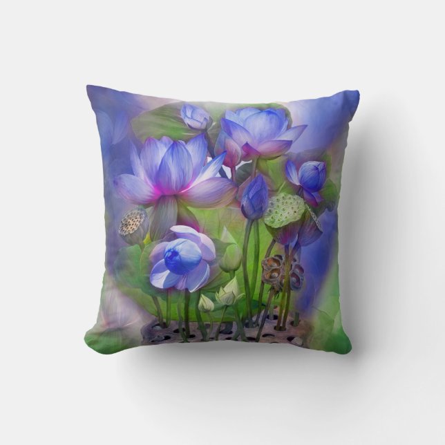 Almofada Travesseiro da arte de Chakra do terceiro olho da (Frente)