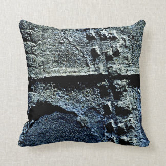 Almofada "Travesseiro da arte de JTG do pneu concreto"
