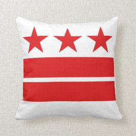 Almofada Travesseiro da bandeira do Washington DC
