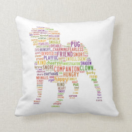 Almofada Travesseiro da nuvem do Pug