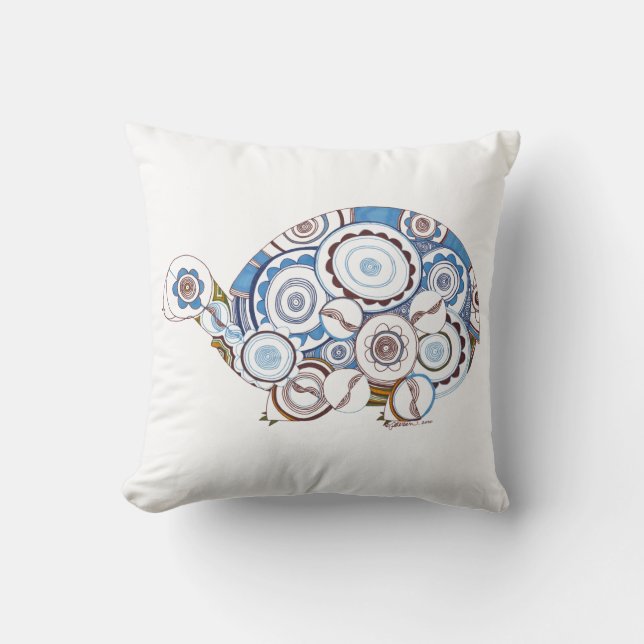 Almofada Travesseiro da tartaruga (Frente)