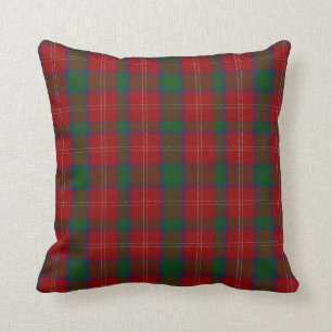 Almofada Travesseiro da xadrez de Tartan de Chisholm do cl