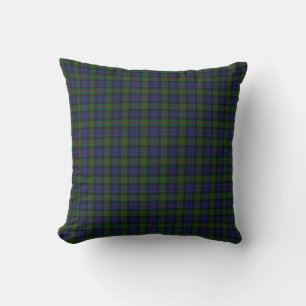 Almofada Travesseiro da xadrez de Tartan de Murray