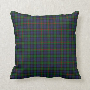 Almofada Travesseiro da xadrez de Tartan de Murray
