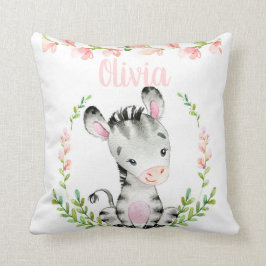 Almofada Travesseiro da zebra do bebê