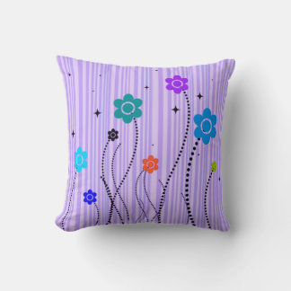 Almofada Travesseiro das flores em crescimento (lavanda)