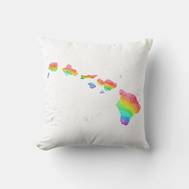 Almofada Travesseiro das ilhas havaianas (Frente)