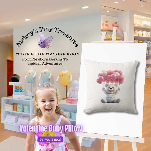 Almofada Travesseiro de 1rua do bebê (Criador carregado)