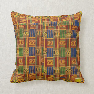 Almofada Travesseiro de AfriMex Urbano Kente