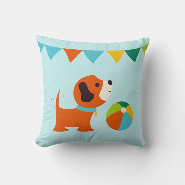 Almofada Travesseiro de Amor de Cachorrinho (Frente)