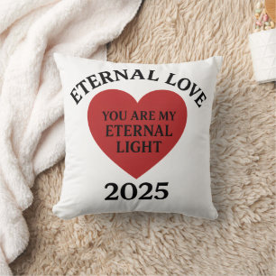 Almofada Travesseiro de Amor Eterno Personalizado