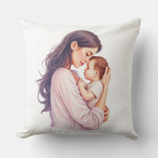 Almofada Travesseiro De Amor Para Bebês E Mãe Suave - Decor