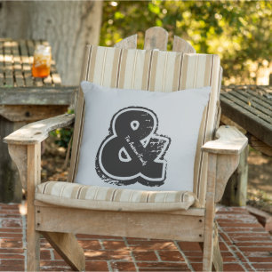 Almofada Travesseiro de Ampersand Personalizado