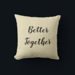 Almofada Travesseiro de Aniversário Melhor Juntos<br><div class="desc">“Celebre o amor com este travesseiro de aniversário aconchegante,  um presente perfeito para marcar seu dia especial e adicionar calor ao seu lar.”</div>