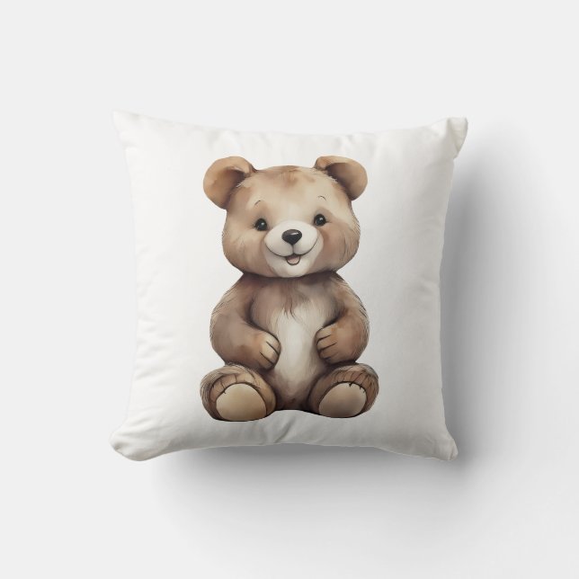 Almofada Travesseiro de Arremesso Teddy Fofo (Frente)