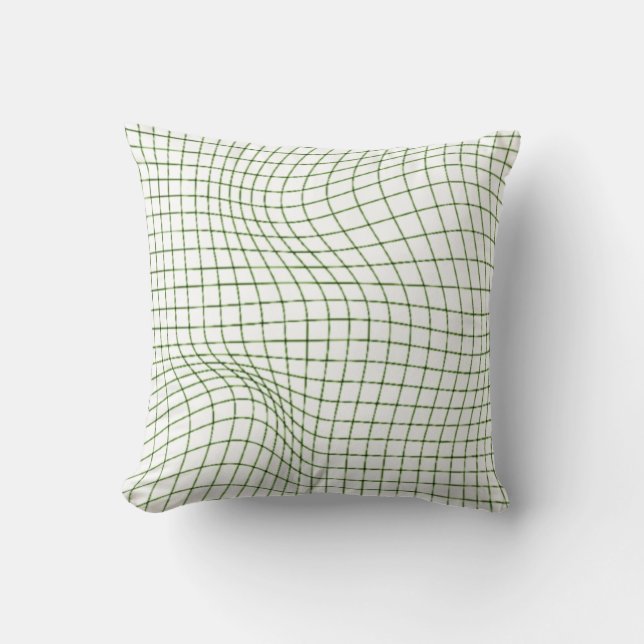 Almofada Travesseiro de Arte em Linha 3D (Frente)