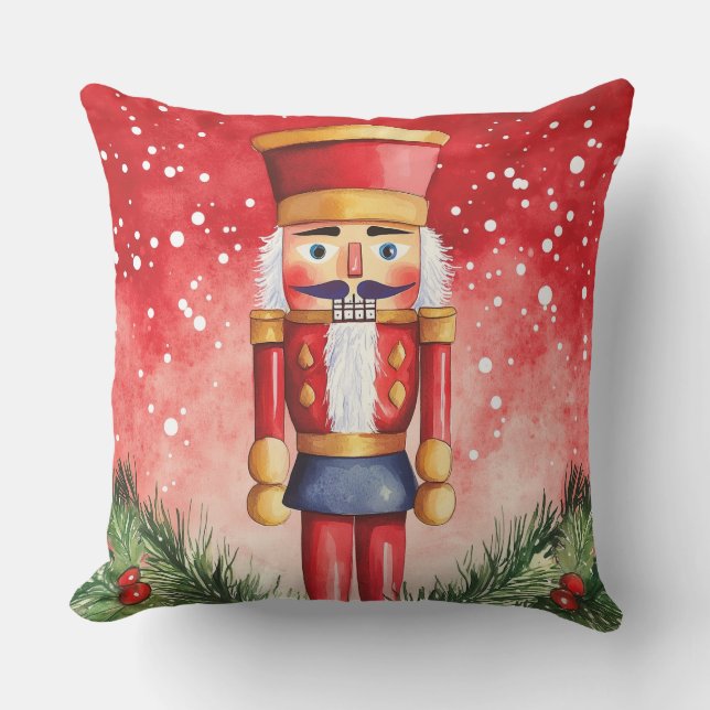 Almofada Travesseiro de Árvore de Natal Elegante (Frente)