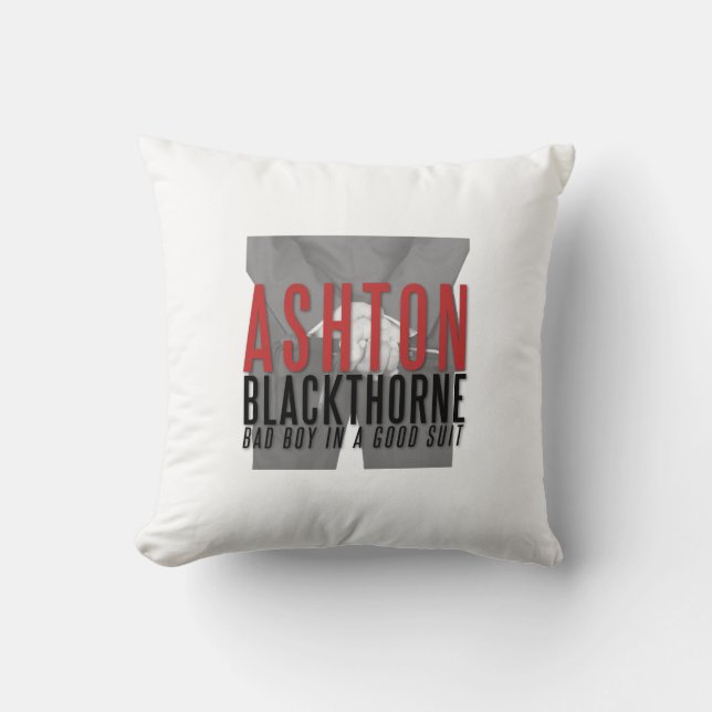 Almofada Travesseiro de Ashton Blackthorne (Frente)