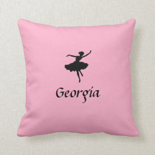 Almofada Travesseiro de Balé Rosa Personalizado