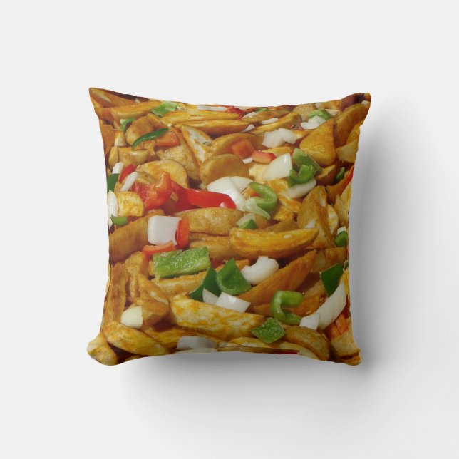Almofada Travesseiro de batatas fritas! (Frente)