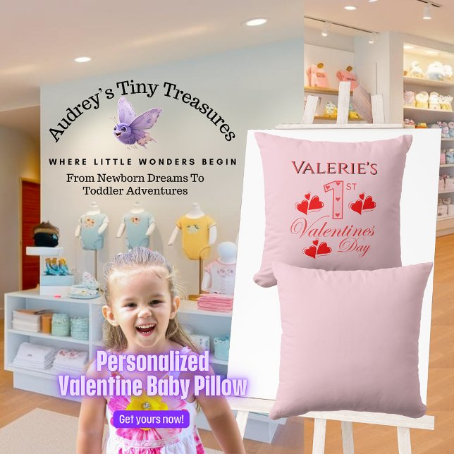 Almofada Travesseiro de bebê de Dia de os namorados persona (Criador carregado)