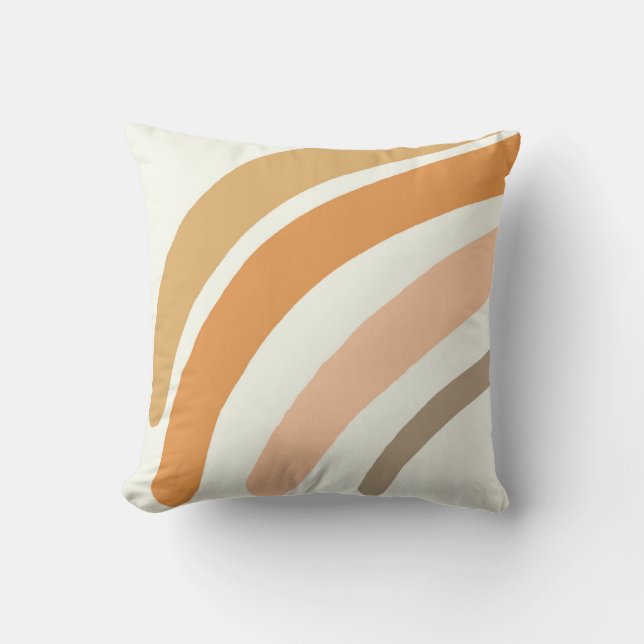 Almofada travesseiro de berçário do arco-íris, chá de frald (Frente)