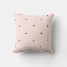 Travesseiro de Berçário Geométrico Cogumelo Blush 