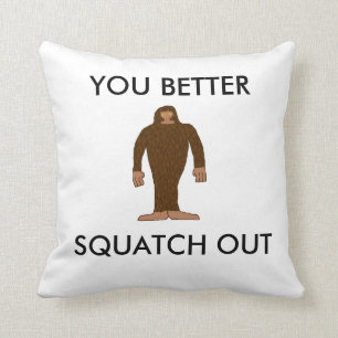 Almofada Travesseiro de Bigfoot