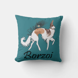 Almofada Travesseiro de Borzoi Sable