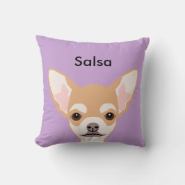 Almofada Travesseiro de Cachorro Personalizado Chihuahua - 