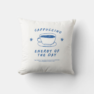 Almofada Travesseiro de café Cappucccino | Engraçado Presen