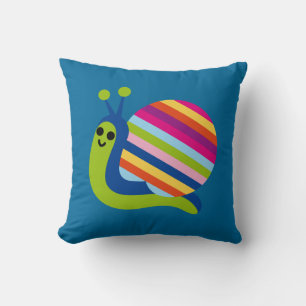 Almofada Travesseiro de Caracol e Tartaruga Fofo para Berçá