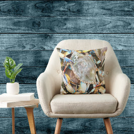 Almofada Travesseiro de Caranguejo Azul Crabby