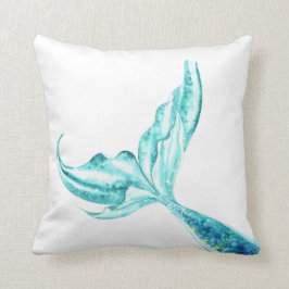 Almofada Travesseiro de Cauda Mermaid Teal