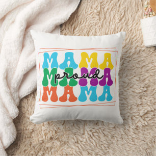 Almofada Travesseiro de Consciência do Autismo de Mamãe Org