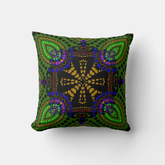 Almofada Travesseiro de Cushion Tribal Batik da Fusão Orien